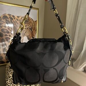 Authentic Vintage Black Coach Legacy Shoulder Bag🖤